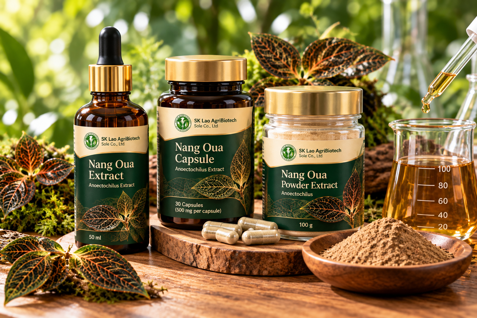Extracts and biotech product samples